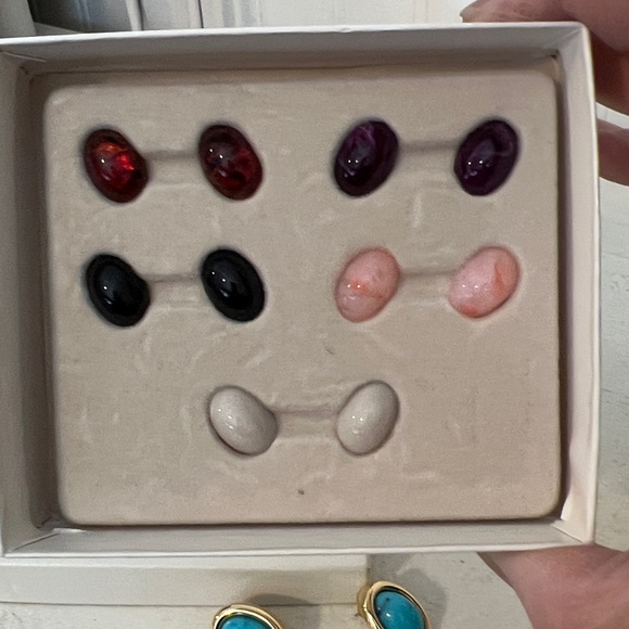 KJL Kenneth Jay Lane interchangeable earrings - Picture 4 of 5